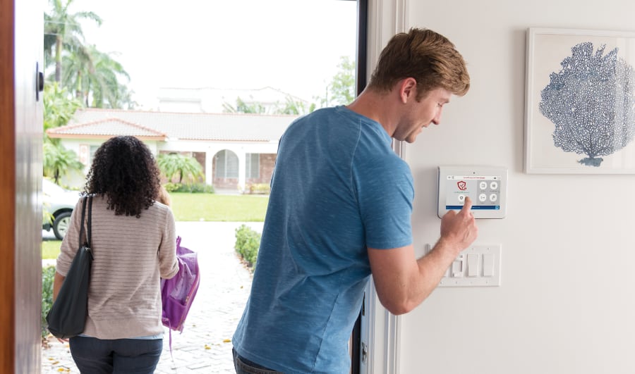ADT monitored security system